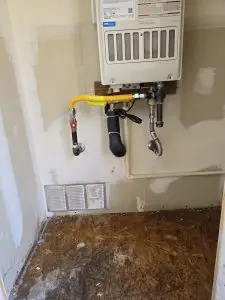 Tankless Water Heater Replacement in Rocklin