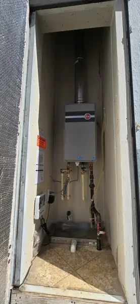 Rheem Tankless Water Heater Replacement in Grass Valley