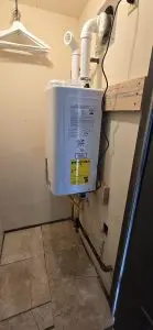 Tankless Water Heater Installation in Ainurn