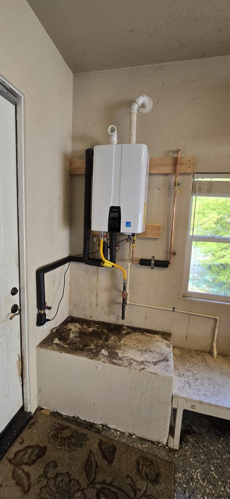 Tankless Water Heater Installation in Auburn